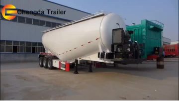 3 axles bulk cement trailer