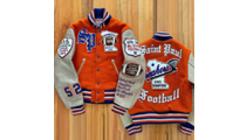 Custom Embroidered Men's Blank Crop Wool Varsity Jacket1