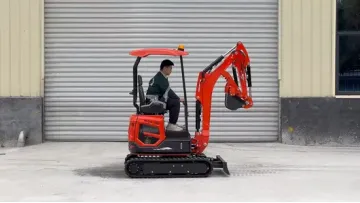 Free Shipping Affordable 1.8 Ton Crawler Digger Mini Hydraulic Excavator Farm Garden Crawler Excavator Small Excavator for Sale1