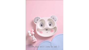 melamine kids divided plate