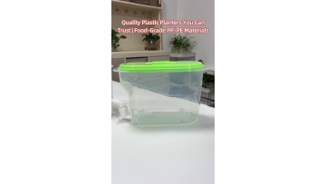 Tailored product configuration to match plastic flower pots storage racks flower stands gallon container storage boxes and trash can custom manufacturing demands