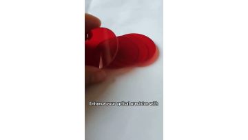 Optical Hoya R-62 Hb610 Rg610 Optical Red Filters Glass