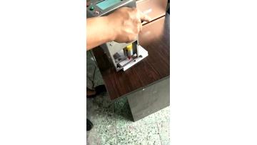Electric handheld dot peen marking machine.mp4