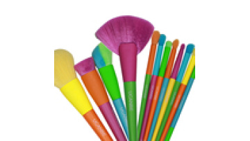 12 pcs Makeup Brushes Set Color Brush For Foundation Blending Face Powder Blush Eyeshadow Rainbow Make Up Brush Set1