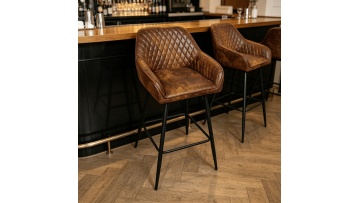 BRJY-022-TJBRN bar chair
