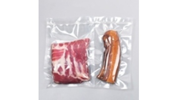Custom Printed Mylar Transparent 3 Sides Seal Frozen Food Insulated Packaging Vacuum Sealed Bag1