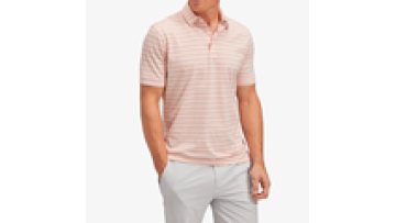 OEM Thin Stripe Polo Shirt Formal Shirts for Men High Quality Casual T-shirt1
