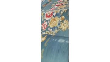 New flower designs flannel blanket 