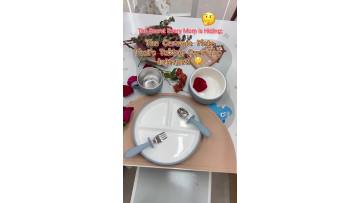 silicone ceramic feeding set MFZ-A027