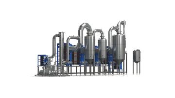 Plate type MRA evaporation system