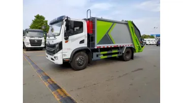 Large Capacity Loading Dongfeng 4X2 12cbm Condense Refuse Truck1