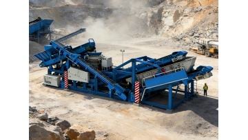Steel Structure Mobile Crushing Station