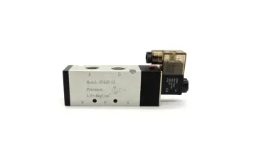 4V410-15 5/2 Way 5 Way 2 Position Pneumatic Directional Control Air Solenoid Valve 12VDC 24VDC 24VAC 110VAC 220VAC1