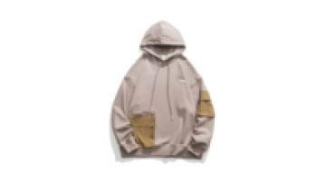 Streetwear Hoodies Manufacturers Heavyweight Blank Metal Logo Pullover Custom Oversized Hoodie Unisex1