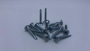 drill screw direct sales C1022A Zinc Plated Screw Phill Flat Head Self-Drilling Screws1
