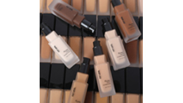 Customization Foundation Private Label Matte Natural Waterproof Pressed Powder Liquid Foundation All Skin Tone Concealer for Bla1