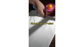 Trendy short-sleeved loose men's T-shirt