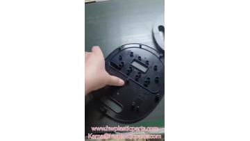 Medical injection molded part shell