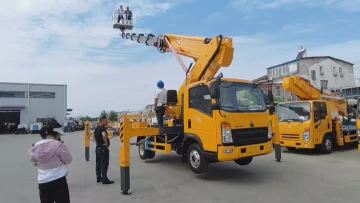 Straight arm 30 meter high-altitude work vehicle