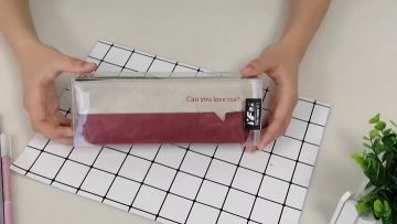 Custom love words dupont paper pencil case
