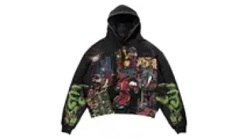 Custom Made Hot Selling High Street Acid Washed DTG Printed Zip up 100% Cotton Unisex Oversized Terry Hoodie For Men1