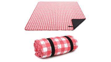 Wholesale custom printed cheap foldable extra large waterproof picnic blanket rug1