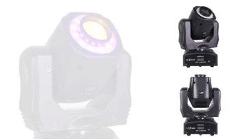 60pcs + LED Spot Moving Head with Ring