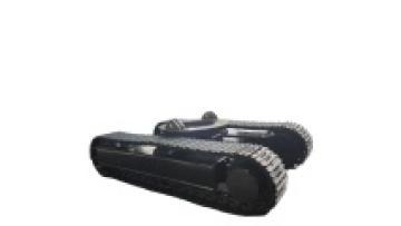 High quality 31Ton Steel Crawler Track undercarriage rubber Track Chassis assembly with round beam for drilling rig excavator1