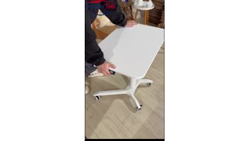 adjustable - height mobile table