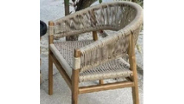 New model Home Furniture Solid Wood and Rattan Wicker Back with Soft Cushion Kitchen Dining Restaurant Chair1