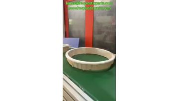 Plastic frame for small household appliances