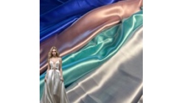 Hot Sale Silk Stretch Satin Fabric Custom Spandex Soft for Pajamas Dress1