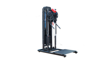Commercial gym double arm abduction machine