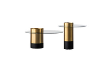 Nordic designer stainless steel round living room home small apartment minimalist combination creative sofa side table1