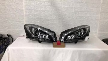 mercedes cla headlights