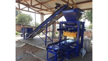 QT4-26 semi-automatic brick making machine