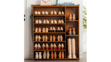 Shoe cabinet home door door economical porch cabinet new multi-storey corridor storage solid wood shoe rack1
