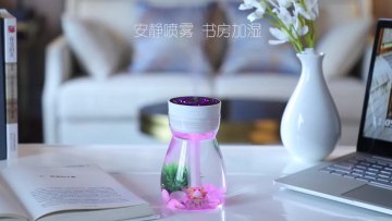 2022 super cute analog ecology mini Ultrasonic Cool Mist Ultrasonic humidifiers Atomizer Usb Aromatherapy Diffuser1
