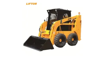 CE ISO EPA Liftor New Mini 50HP 65HP 75HP 85HP 500kg-1200kg Skid Steer Loader Micro Wheel and Track Steer Skid Loader with Attachment Parts Price for Sale1
