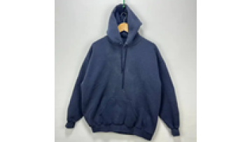 Vintage Acid Washed blue Custom your own Logo Blank sun fader Hoodie Oversized Mens  Pullover1