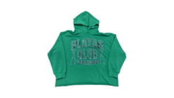 Custom Womens Hoodies & Sweatshirts Plus Size Rhinestone Logo 360g French Terry Cotton Womens Hoodies1
