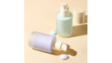 High Quality 30ml Essential Oil Empty Frosted Green Colorful Flat Shoulder Glass Serum Dropper Bottles1