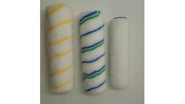 Blue and white polyester Bristle price Industrial polyester paint Roller Brush1