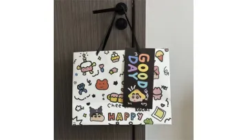 Crayon Xiao Xin Pattern Printing Tote Bag Customized Packaging Box and Bag Birthday Christmas Costume Children′s Toy Packing Bag1