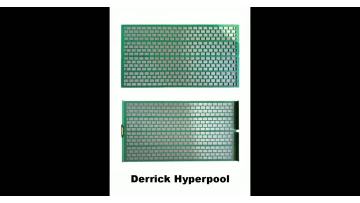 Flat hook strip shale shaker screen