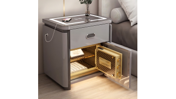 Smart nightstand Nightstand Modern wood end side t