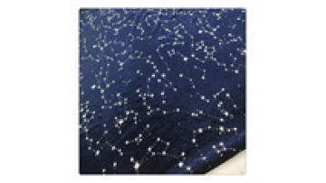 luxury dark blue fabric rolls wholesale velvet fabric dress foil sewing fabric1