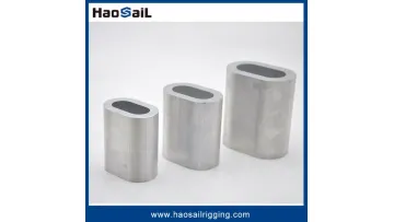 DIN3093 Germany Type Aluminum Ferrule for Wire Rope Sling Fitting1