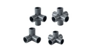PVC three-dimensional three-way four-way1