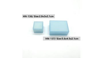 Plastic Dental Crown Box With Sponges1